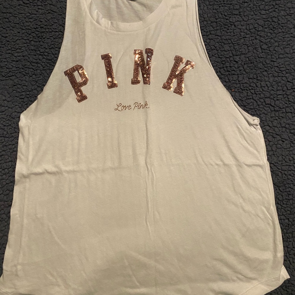 VS Pink tank top. Size medium.